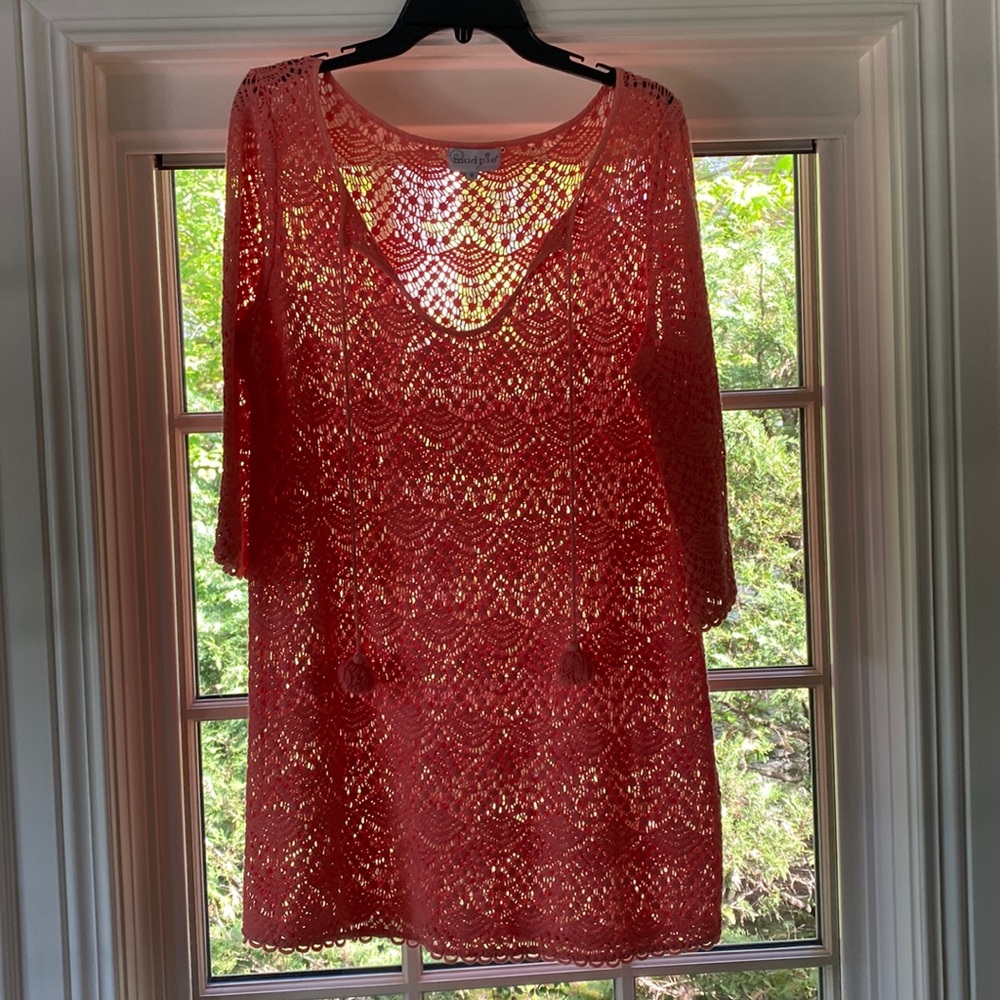 mudpie swim coverup. size m